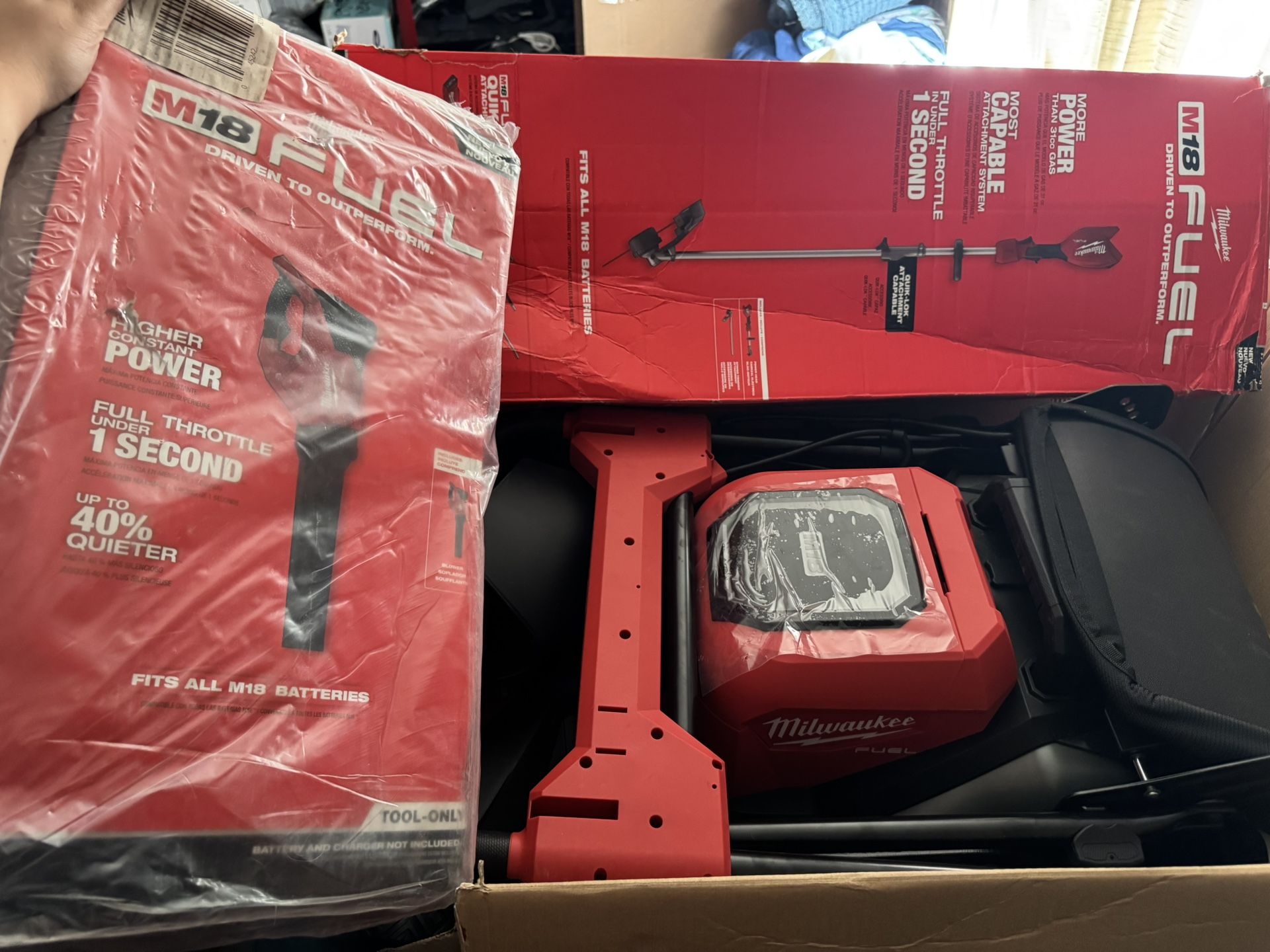 Milwaukee Combo blower+ Trimmer