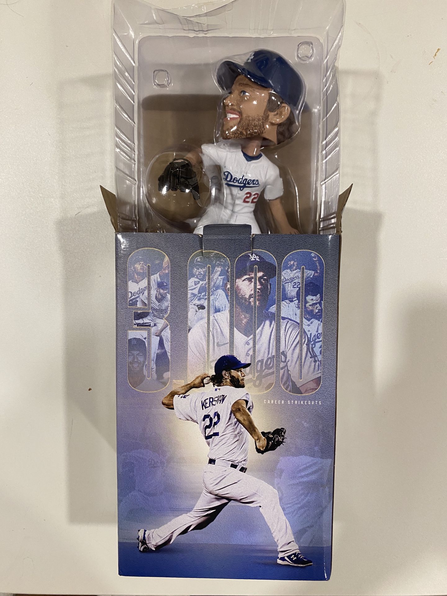 Clayton Kershaw 3000 Strikeout Bobblehead Saturday, September 20