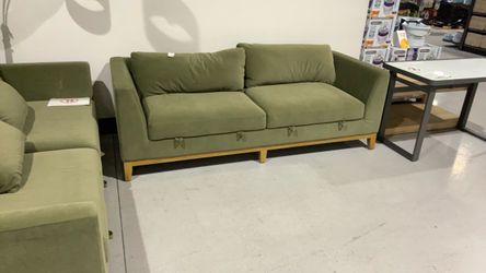 Thomasville Mokena Fabric Storage Sofa $400