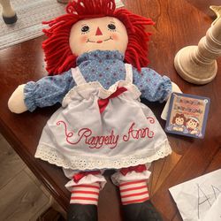 Aurora World Raggedy Ann Classic Doll New