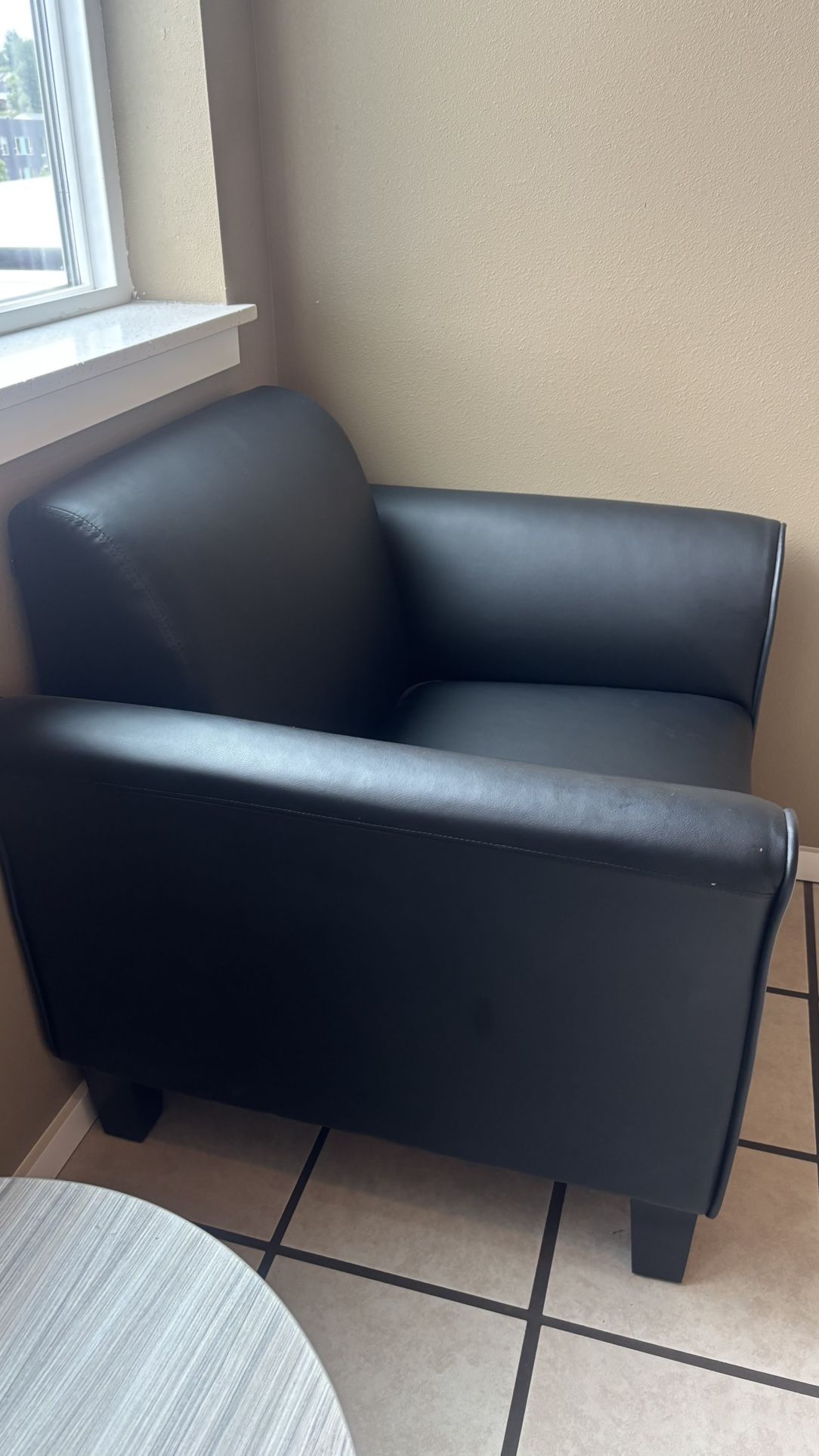 Leather Sofa 