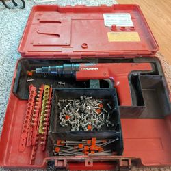 Hilti brand concrete and hard nailer