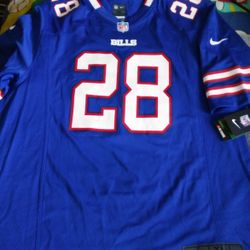 BUFFALO BILLS JERSEY SIZE XL MENS