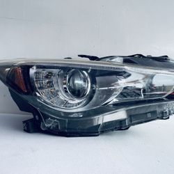 2014-2017 INFINITI Q50 RH RIGHT PASSENGER SIDE HEADLIGHT LED OEM NON ADAPTIVE