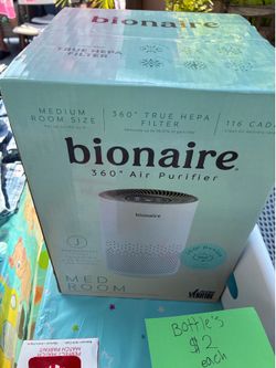 NEW BIONAIRE  360 AIR PURIFIER