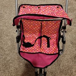 Double Doll Stroller TOY