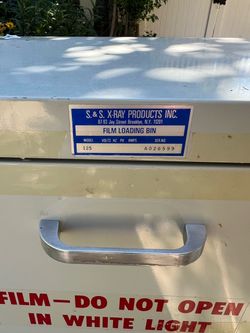 S&S X-Ray Products Film Loading Bin Model 125