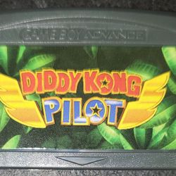Diddy Kong Pilot GBA Game Cartidge Gameboy Advance Video Game