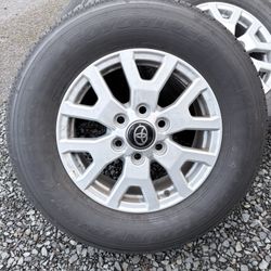 New Toyota Tires 
