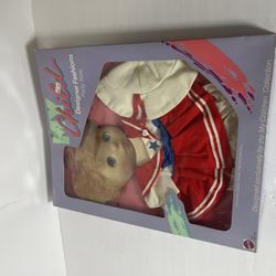 Vintage Mattel My Child Doll Outfit Red Sailing Dress Original 1985 HTF NEW