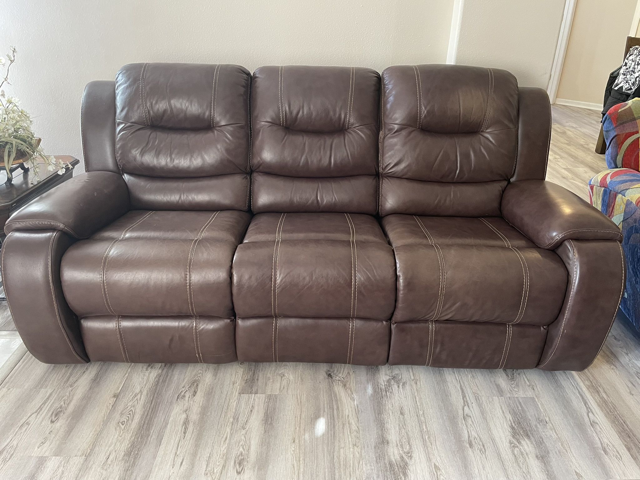 Leather Sofa