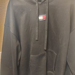 Tommy Jeans Black Hoodie $25