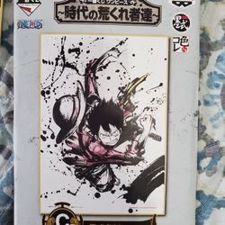 Anime One Piece Shikishi Set.  4 For 20.00