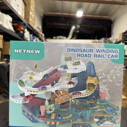 Toy Car Ramp Track (Dinosaur)