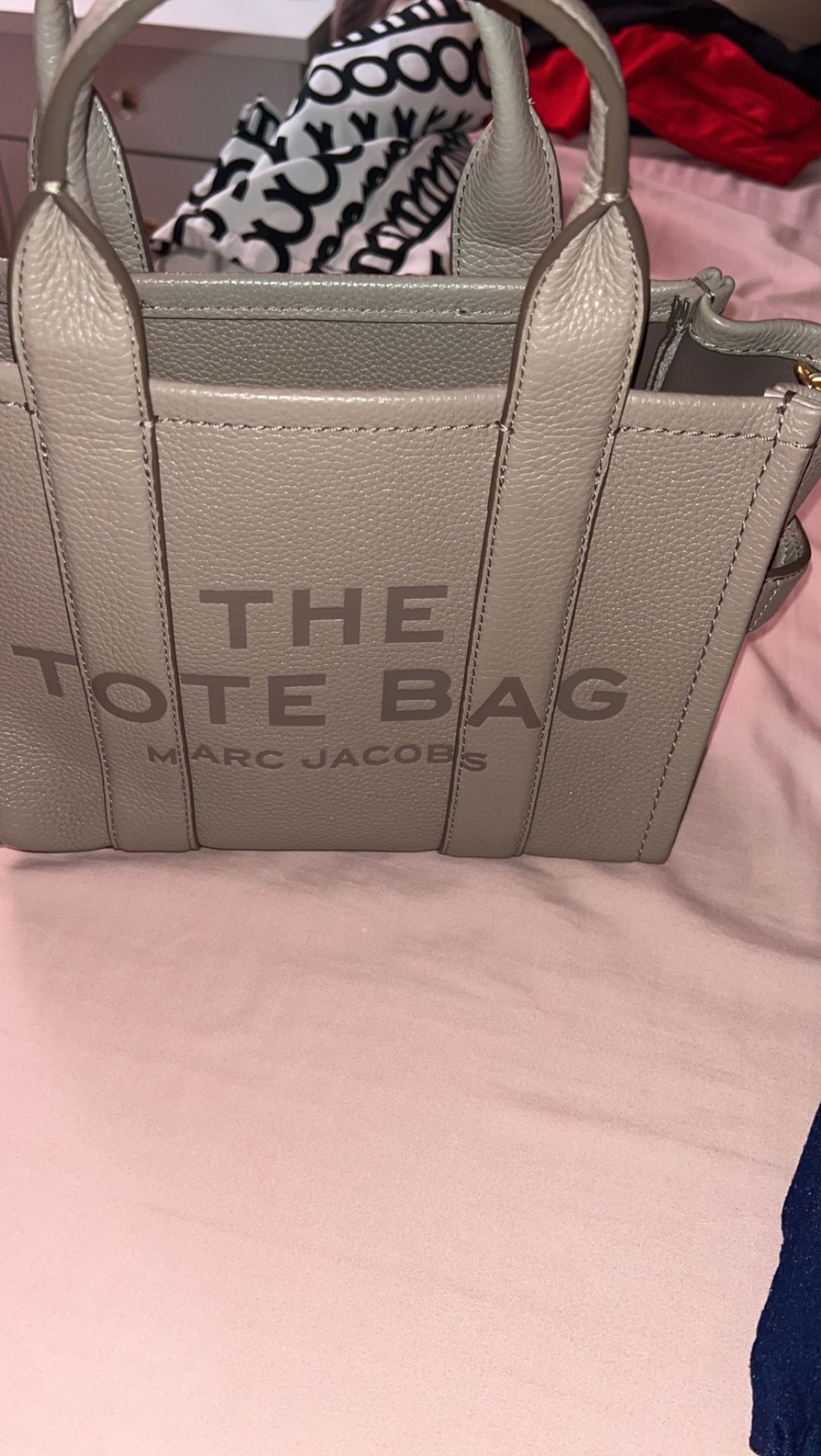 Mini Leather Marc Jacobs Tote Bag 