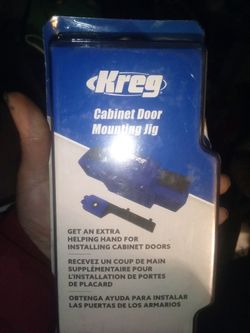 Cabinet Door Mounting Jig