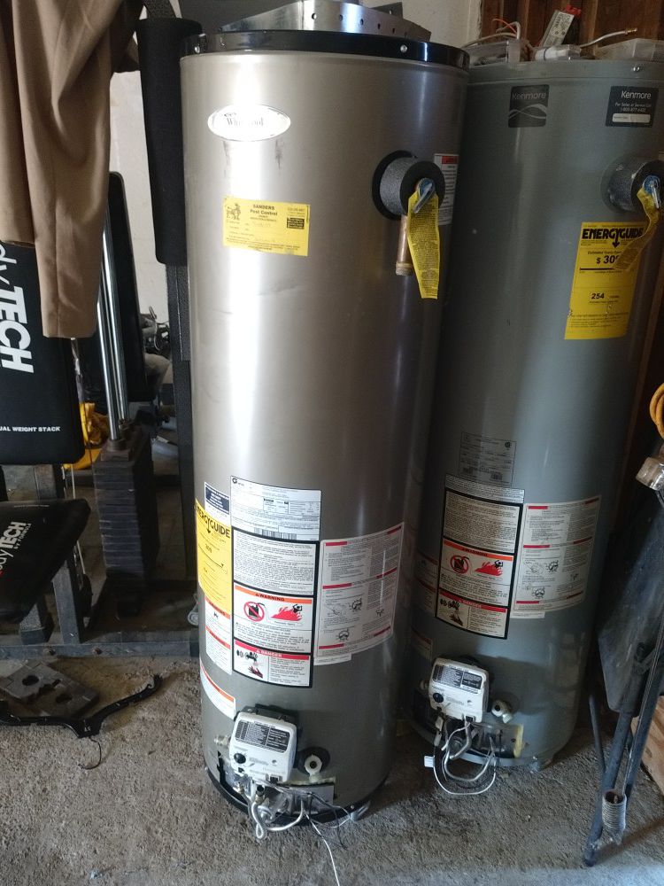 40 gallon Kenmore skinny an tall Nat gas water heater