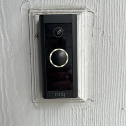 Ring wired Doorbell And Chime