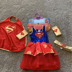 Supergirl Costume Size Small