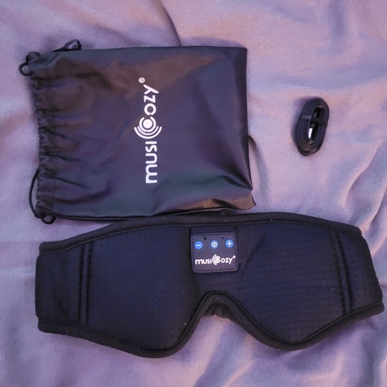 Bluetooth Memory Foam Headphones & Eyemask for Sleep