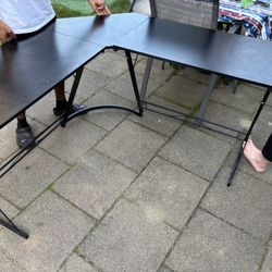 L Shaped Corner Pc Desk 
