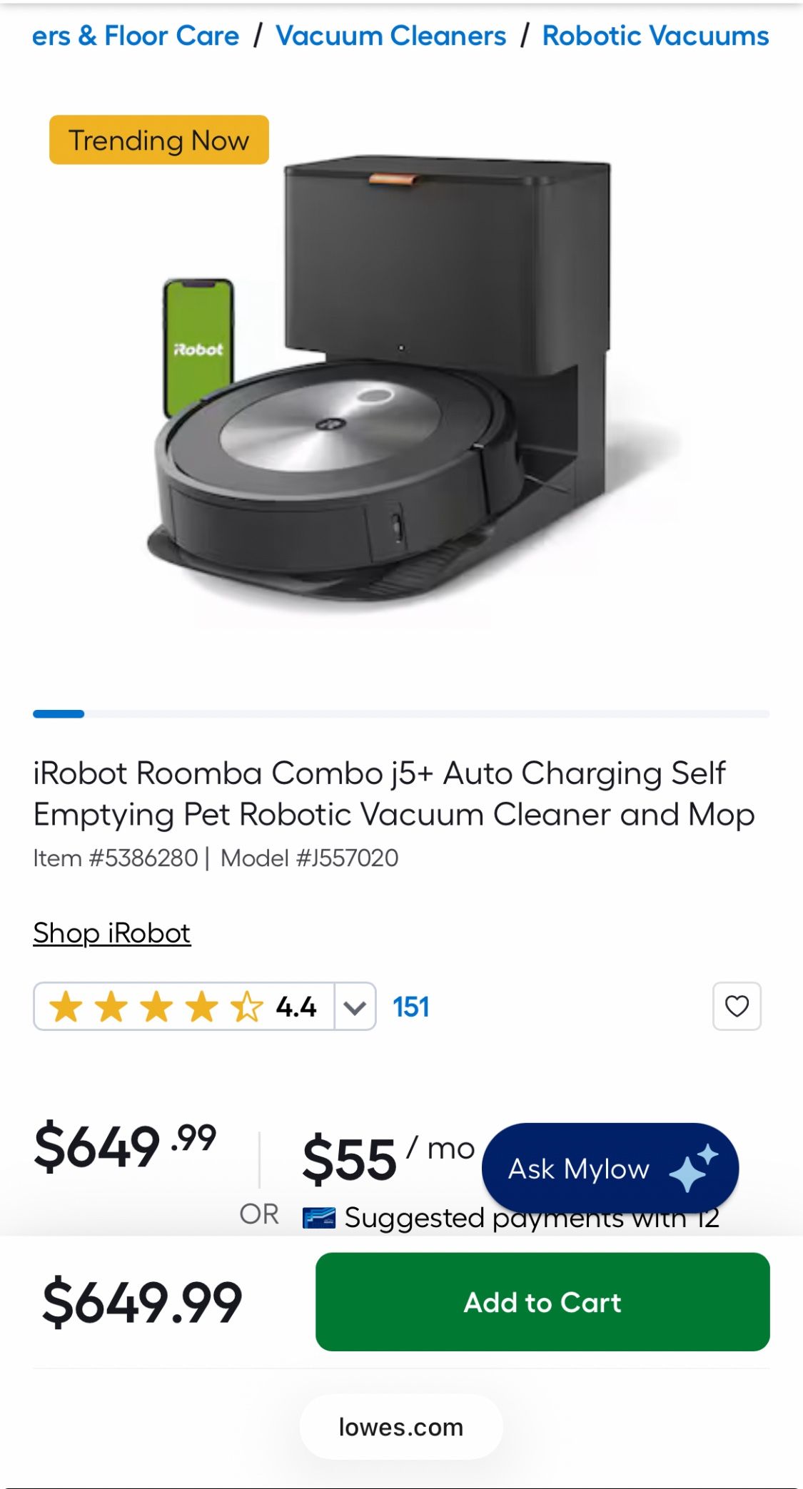 iRobot Roomba