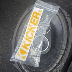 Kicker Speakers.