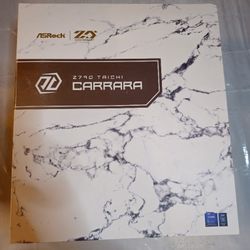 ASRock Z790 TAICHI CARRARA LGA1700 (14th,13th,12th Gen) EATX Mainboard, 4 slots DDR5, 2 PCIE 5.0 x16, 5 M.2 slots, 2.5Gb