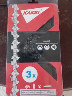 ×3 Chain Saw 10" Chains