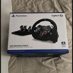 Logitech G29 Driving Force Racing Wheel and Pedals