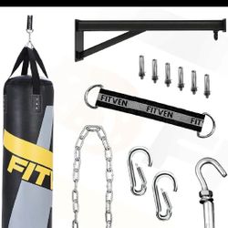 NEW Fitven Hanging Punching Bag - Heavy