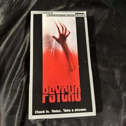 Psycho horror VHS