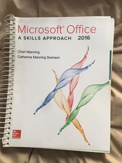 Microsoft Office A skills approach 2016
