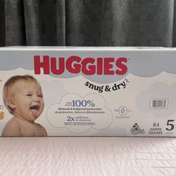Huggies Snug & Dry Size 5 Diapers