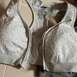 Free Two XL Shorts And One XL Sports Bra Unzips In The Front 