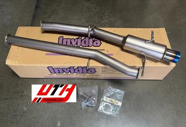 INVIDIA *15lbs G5 Full Titanium Racing Catback Exhaust for WRX STi 02-07 GDA GDB