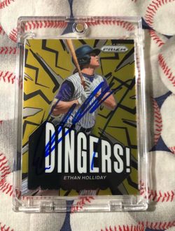 Ethan Holliday Rookie Card Auto IP