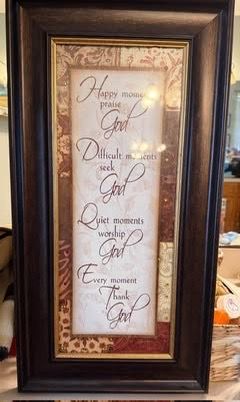 Remember God print