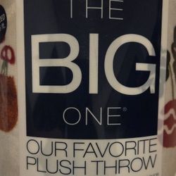 The Big One - Plush Throw 5'x6'