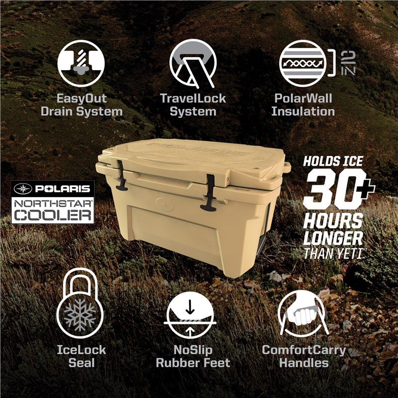 Polaris North Star 60qt Cooler Yeti RZR
