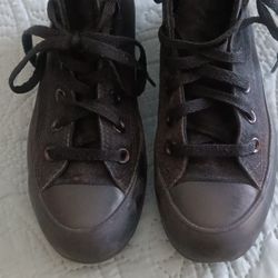 Converse Chuck Taylor Black Hi Lugged Sneakers

