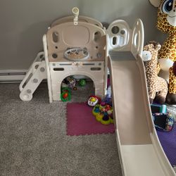 Kids Slide And Play Set