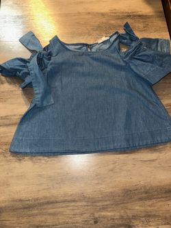 Denim Blouse