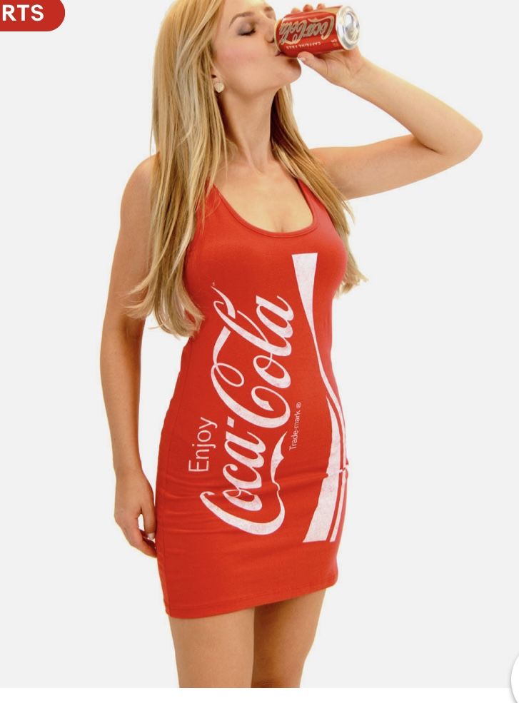 Coca Cola tank dress Halloween Costume