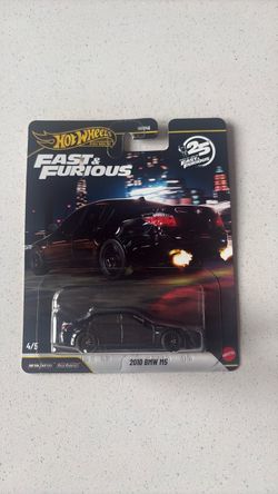 Hot Wheels 2026 Fast & Furious 25th Anniversary 2010 BMW M5 Black