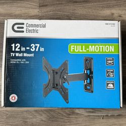 Commercial Electric Full Motion TV Wall Mount