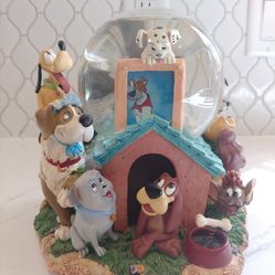 Disney Dogs Musical Globe Tune “Where Has My Little Dog Gone”  - RARE. 