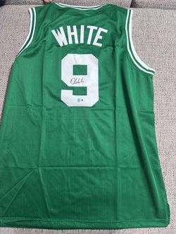 Derrick White Signed Autograph Custom Jersey - Beckett Coa - Boston Celtics