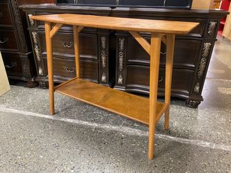 2-Tier MCM Style Console Table