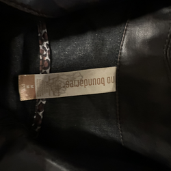 No Boundaries 100 Percent Polyester Jacket Unlined Used Good Shape